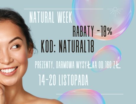 Natural Week w Składzie Piękna – tydzień wyjątkowych promocji na kosmetyki naturalne